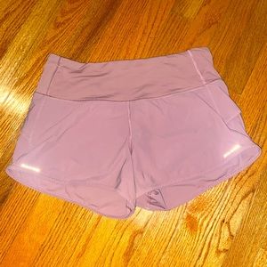 Lululemon Shorts worn twice! Great condition super cute size 6 (small/medium)